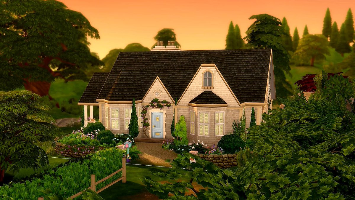 __mvrsh's tweet photo. Building this house reinvigorated my love for the Cottage Am See lot in Windenburg 😩🥰

I'm curious -- What's YOUR favorite lot to build/play on in #TheSims4 ? https://t.co/JOkXv1t5r7