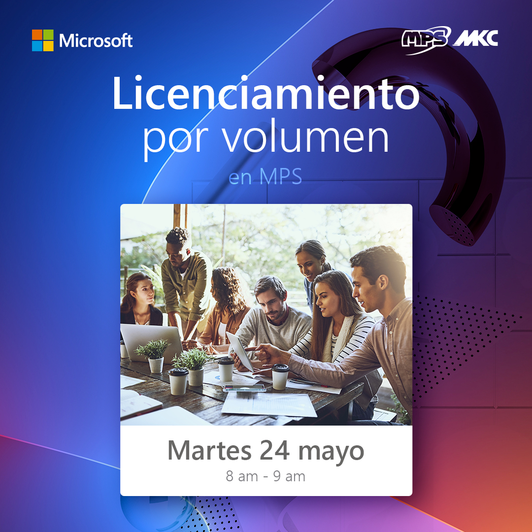 MpsMayorista's tweet image. Acompáñanos y conoce como potenciar tus negocios con Open Value y los servicios profesionales que en MPS te brindamos.

📅24 de mayo 
🕑8:00 a.m. a 9:00 a.m.
🟣Vía TEAMS

Regístrate aquí👉bit.ly/3lnG9e9

#microsoft #openvalue #soymps