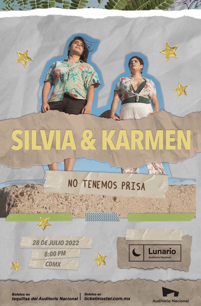 carlitze's tweet photo. ¡HOY! Comienza la venta de boletos del @LunarioMx de @silviaykarmen https://t.co/0av7I83ryv