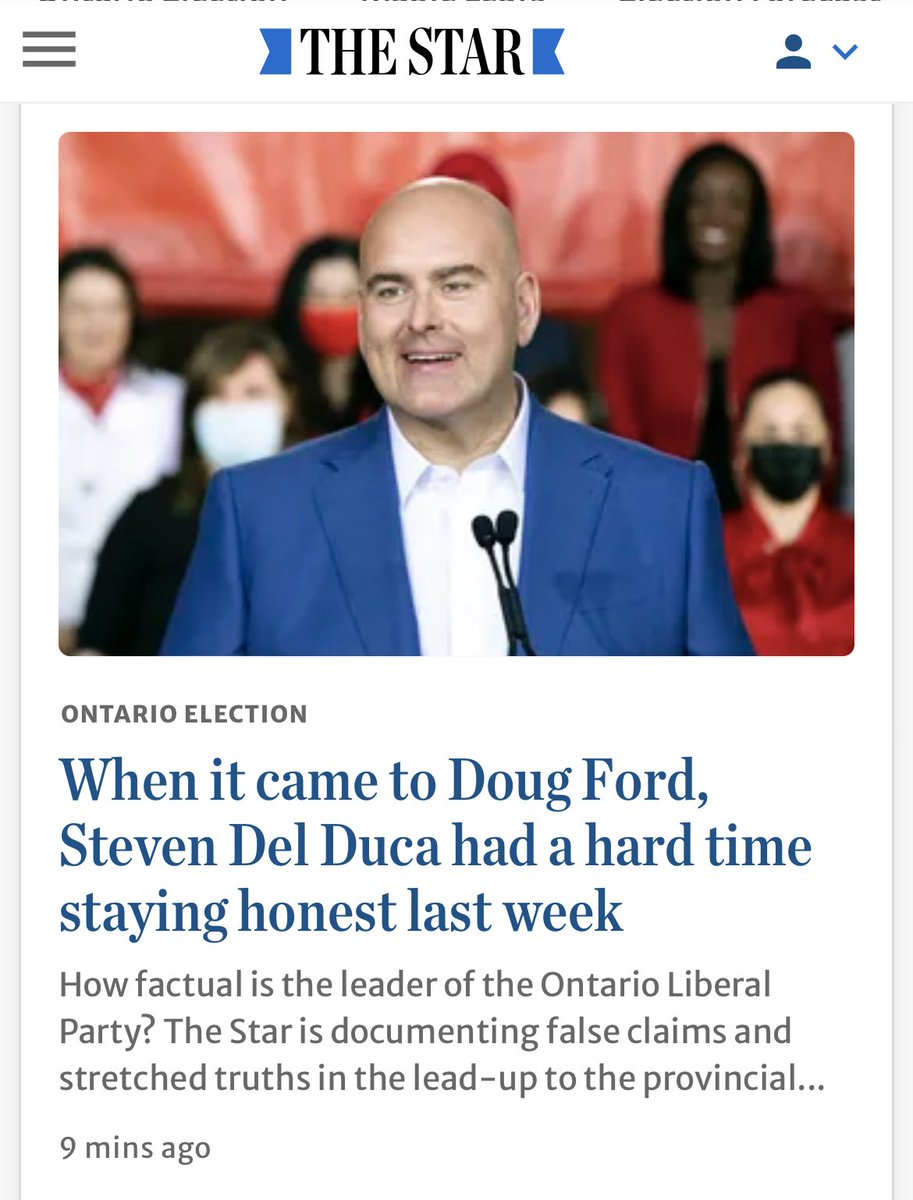 kinsellawarren's tweet photo. Just a brutal headline in the ⁦@TorontoStar⁩, and the main story, too. One Yonge is sending a strong message. #onpoli https://t.co/LD2LIj75wK