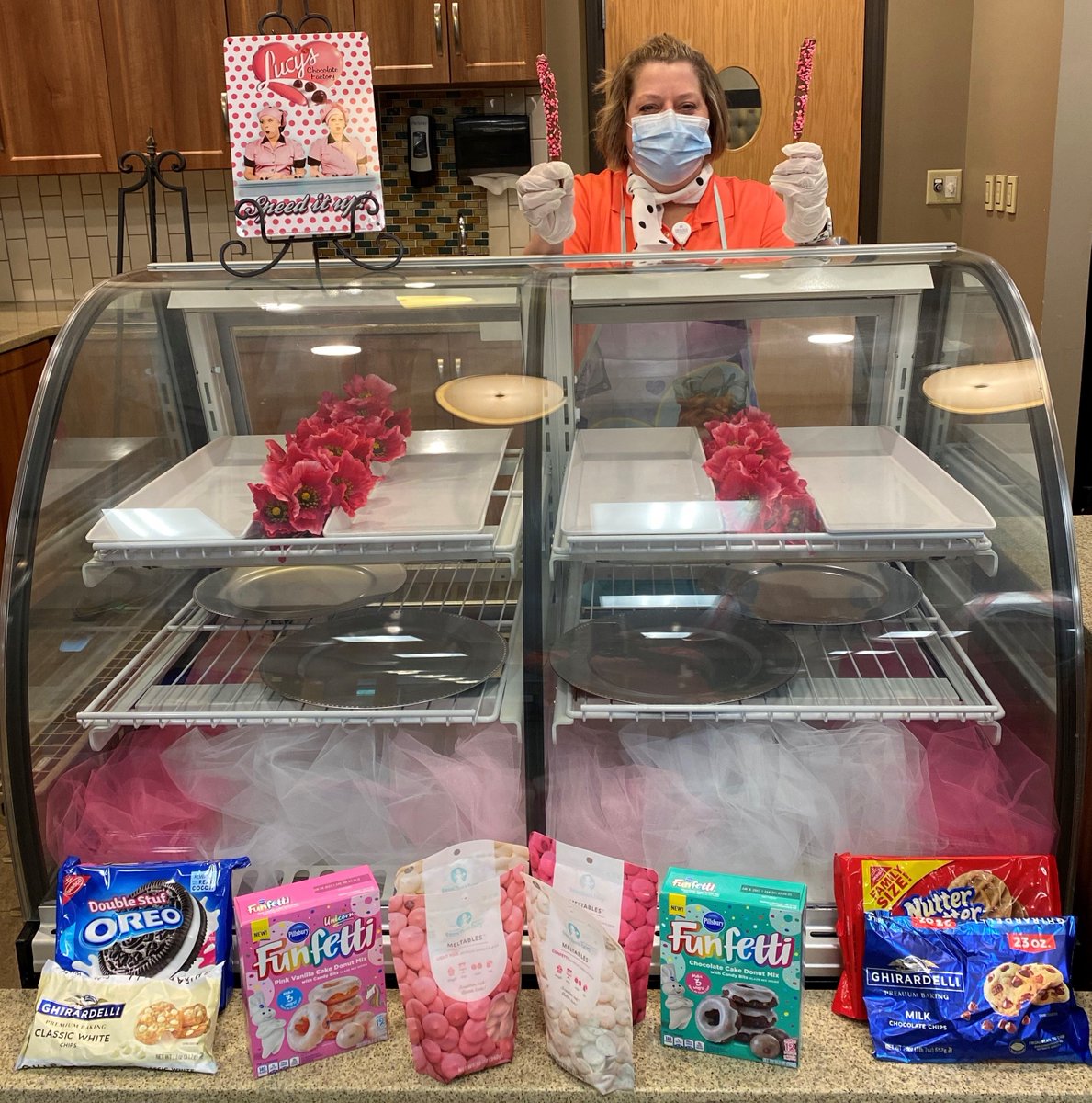 AvonWellbrooke's tweet photo. We're enjoying a FABULOUS week! Making chocolates for the Lucille Ball is on the agenda this afternoon! 
#TrilogyThemeWeeks #LucillesBallThemeWeek #LucillesBall https://t.co/unshQJN0UL