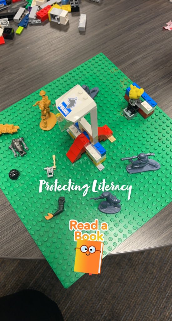 lit4themiddles's tweet image. Digital Literacy Coaches End if the year meeting! Non-Linguistic representation of Literacy! #protectingliteracy @SISD_litcrew @LaquithaD @SpringISD @BaileyMSBucs
