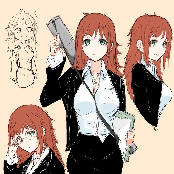 赤毛のお姉さんはいつも笑ってる 