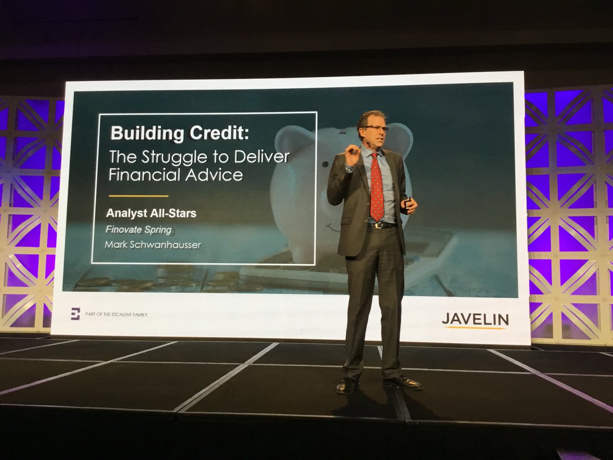 Mark Schwanhausser (<a href="/MSchwanhausser/">Mark Schwanhausser</a>) of Javelin Strategy &amp; Research closing out our Analyst All-Star session. #Finovate