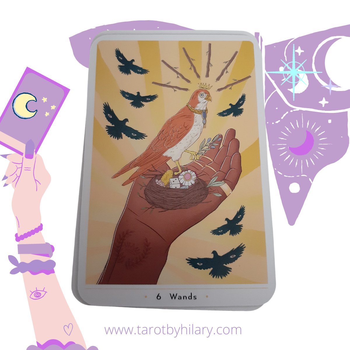 tarotbyhilary's tweet photo. Refocus on what is working rather than what isn’t. This isn’t a denial of problems, but a mindset shift that will allow you to tackle current problems without becoming entirely overwhelmed by them.
#6ofWands #TrueHeartTarot #tarotbyhilary #cardoftheday #tarotreadings https://t.co/gb2ER6xEeA
