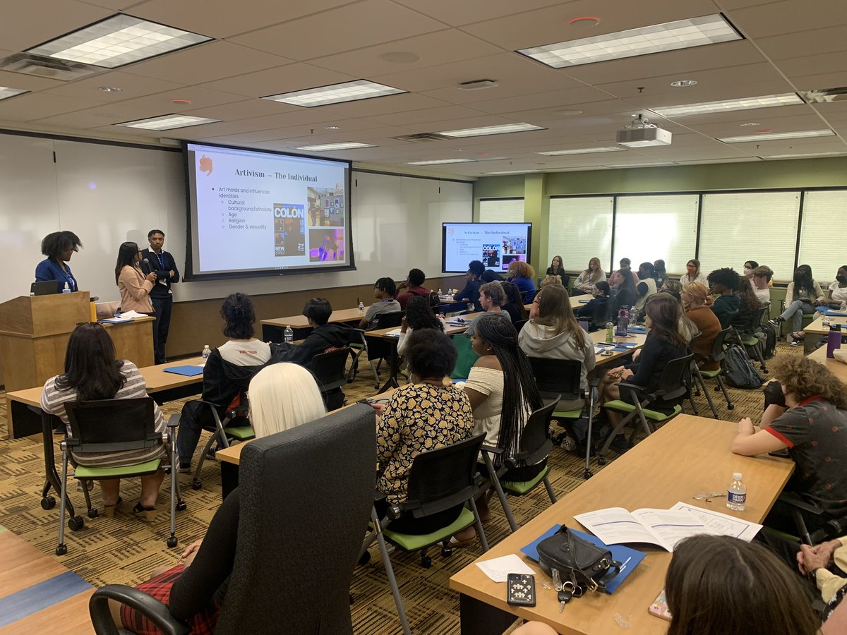 Learning so much from the Artivism group! Learn about activism through art! @dciupd #startswithus