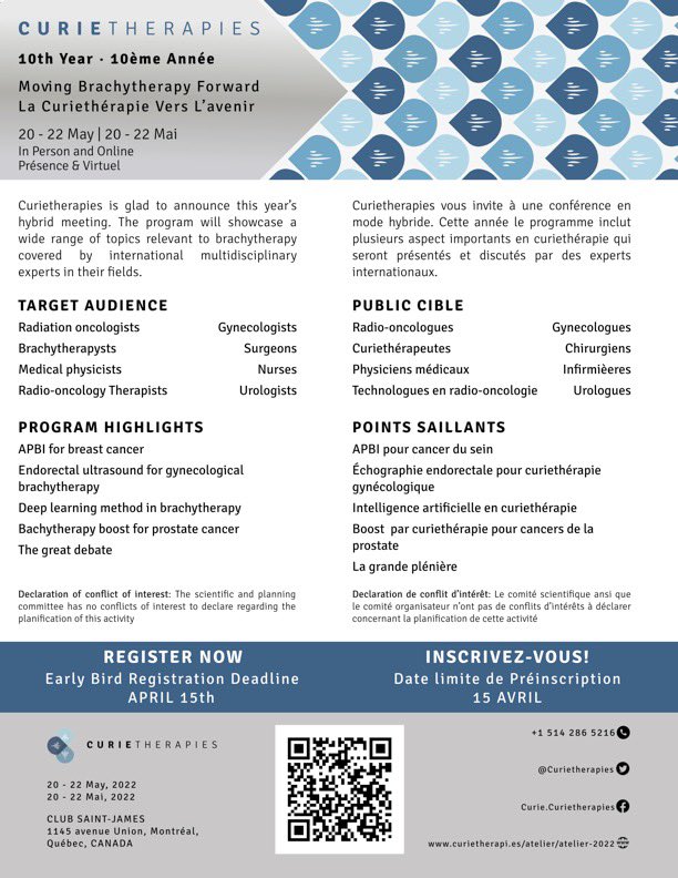 2 days left before the meeting! Go check out our great program!