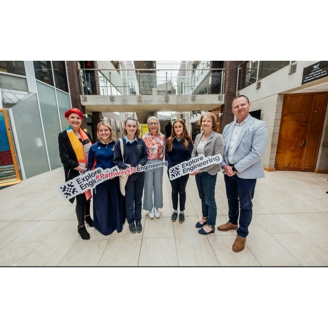 ScoilPol's tweet photo. Our 5th Year ladies along with Ms.Corcoran attended the @Inspire_IE "Women in Engineering" event recently. A very insightful and enjoyable day! Well done all 💪👩‍🔬👷🏽‍♀️🏥🏗
#exploreengineering 
#engineeringisforever
#pathwaystoengineering https://t.co/luondjfsj8