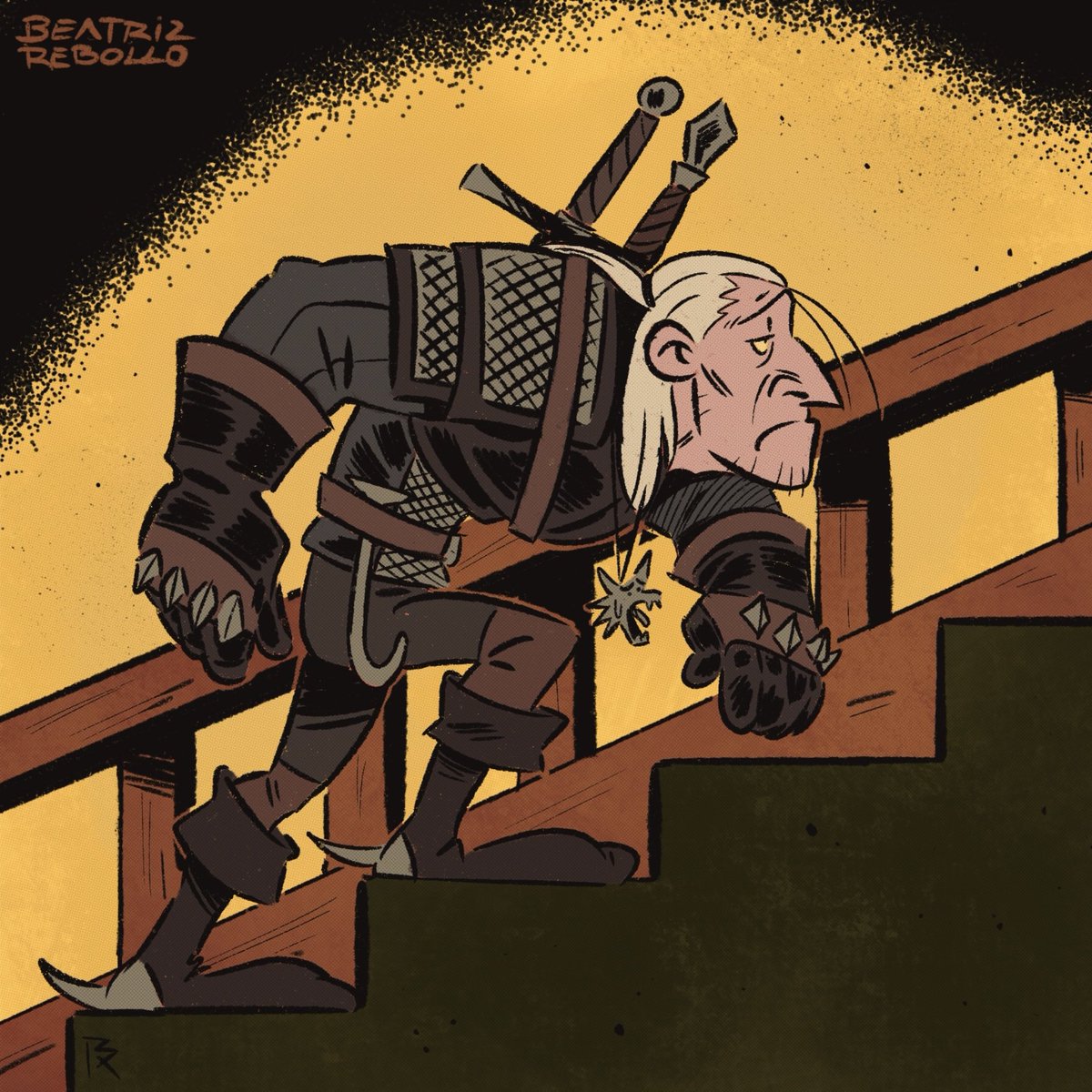 「The 12 tasks of Geralt 」|Beatriz Rebollo Art ✏️_Comm. CLOSEDのイラスト