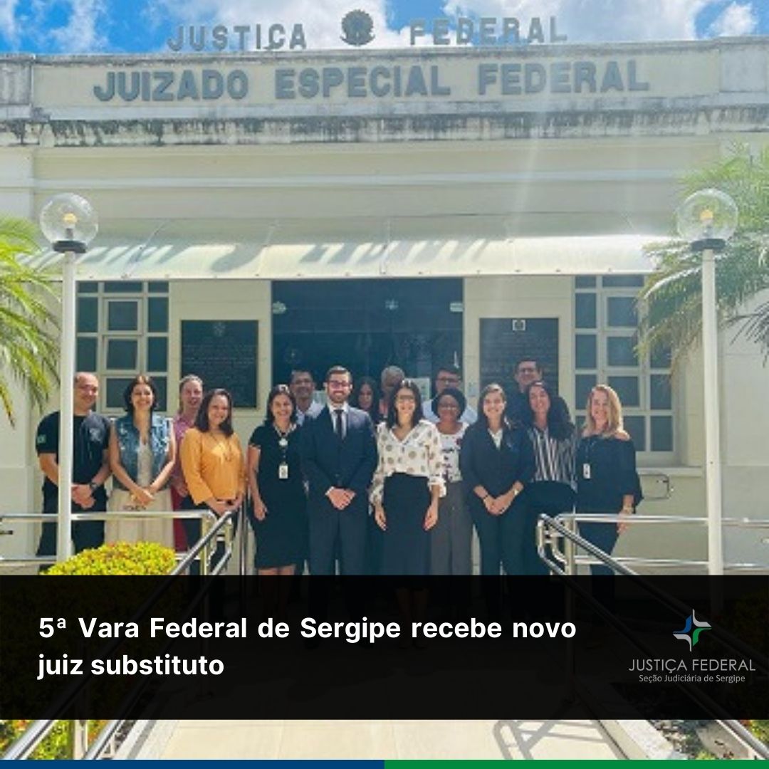 Justiça Federal - SE (@JFederalSE) / Twitter
