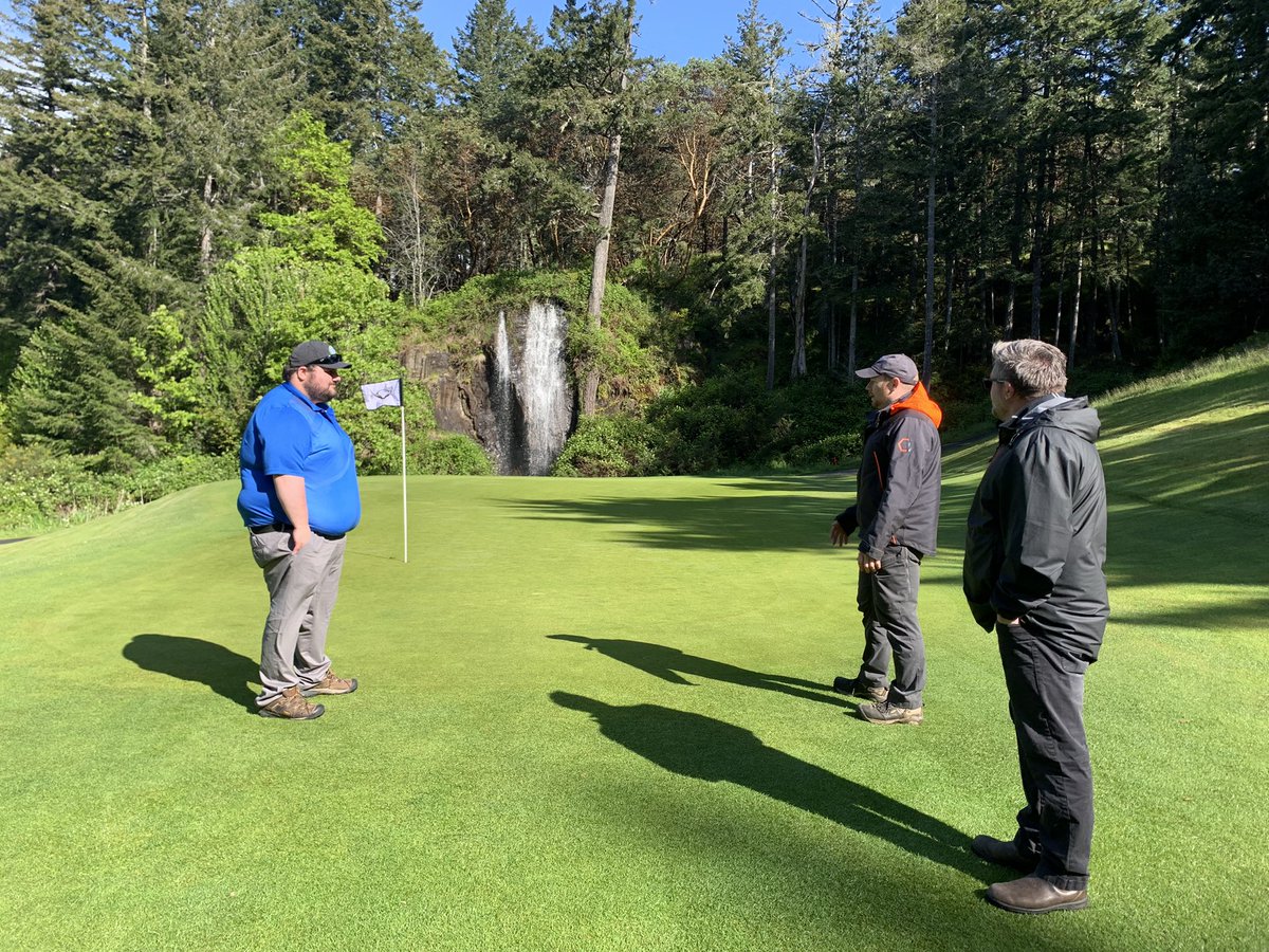 @JasonGreenCast (@jasongreencast) on Twitter photo Touring the Island with <a href="/TurfTownsend/">Ron Townsend</a> Olympic View in great shape nice work TJ Josh and the OV team. Love this Green complex what a way to start your day. Touring the Island with <a href="/TurfTownsend/">Ron Townsend</a> Olympic View in great shape nice work TJ Josh and the OV team. Love this Green complex what a way to start your day.