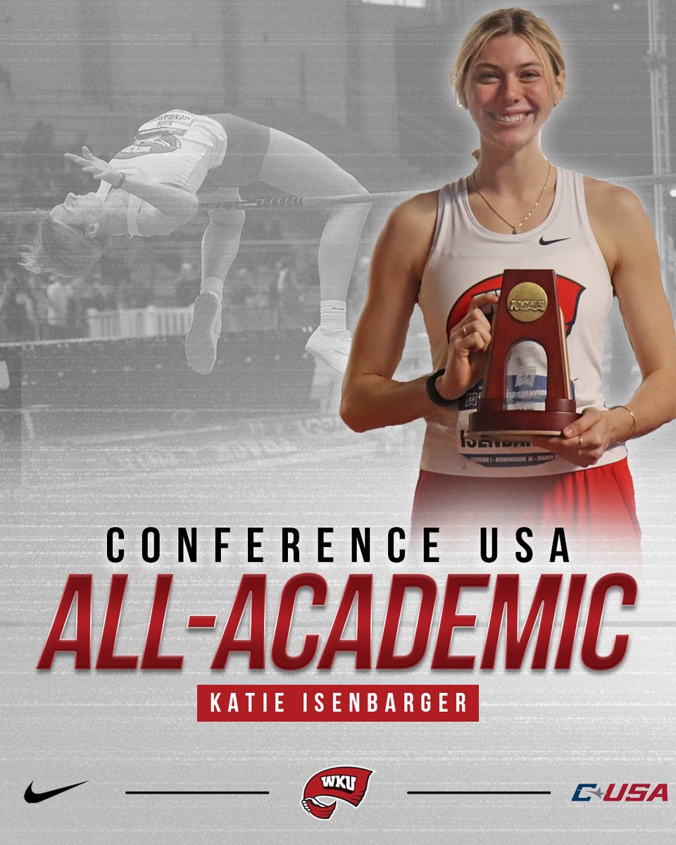 Athletic All-American 🤝 𝘵𝘸𝘰-𝘵𝘪𝘮𝘦 @ConferenceUSA All-Academic team member 

We can't ask for much more out of @Katie_Iso 

#TopsTogether 

📝 | goto.ps/3LrPA78