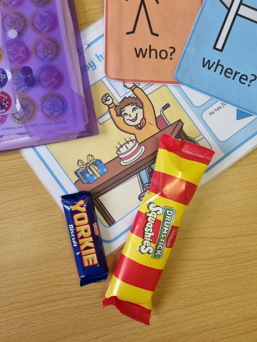 livspeech's tweet photo. Was well looked after at #freshfieldprimary today! Biscuits AND ice cream 😋 Lucky to work with such a wonderful bunch of staff and children! #mySLTday #lovemyjob #liverpoolspeechtherapy https://t.co/wUzw5KHp3m
