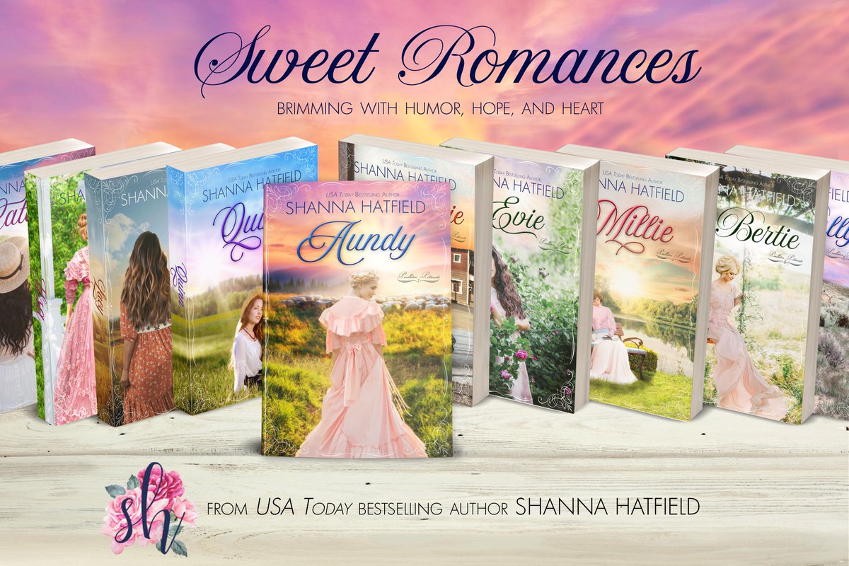 I'm excited to share with you the brand new covers for my Pendleton Petticoats series! Let me know what you think!