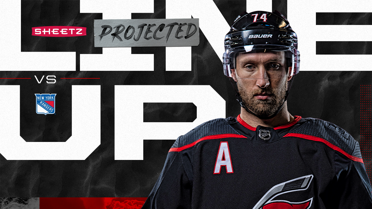 Carolina Hurricanes on Twitter "Set the tone tonight Projected Lines