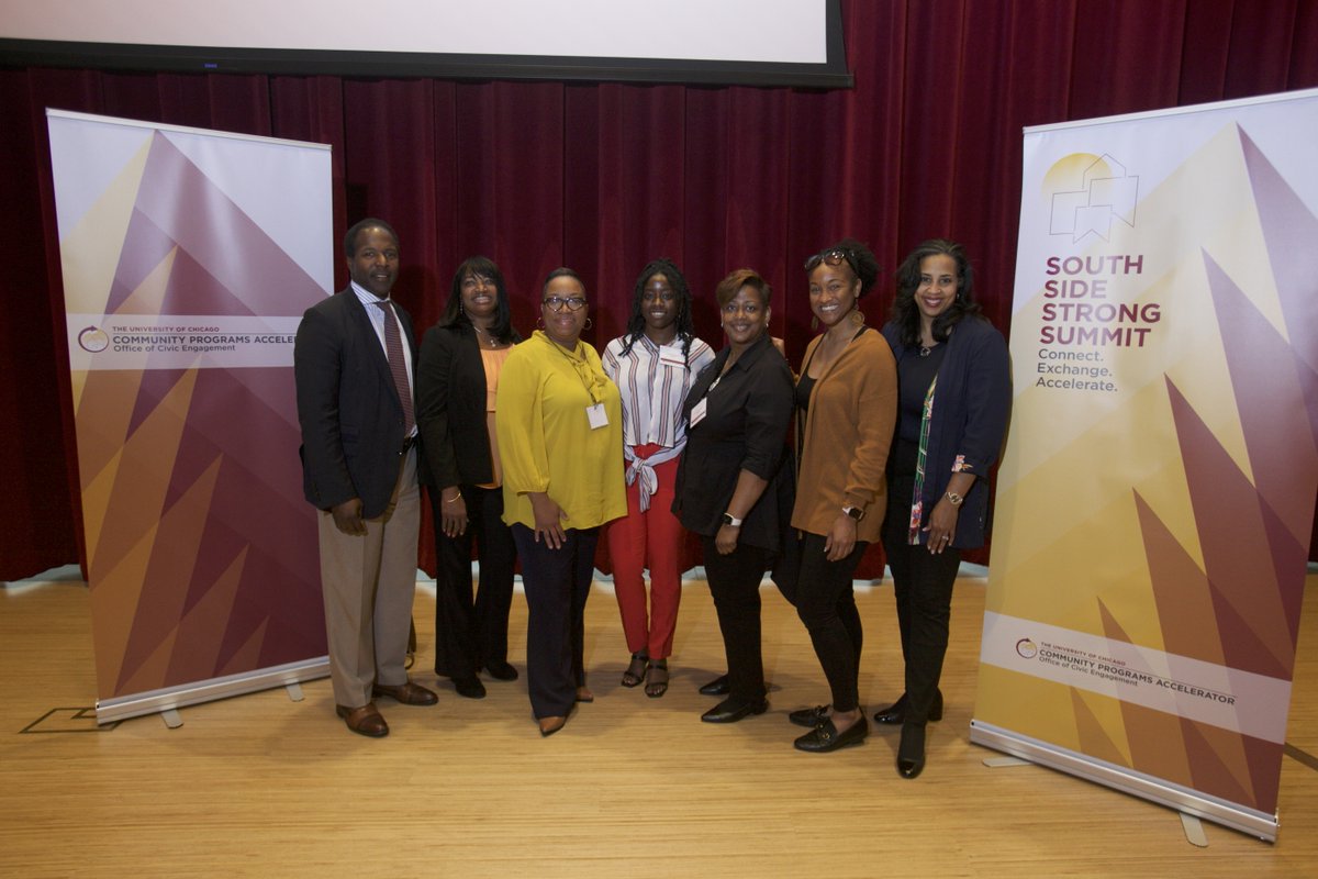 UChiEngagement's tweet photo. Congratulations to the 32 South Side nonprofits being welcomed into the @UChiAccelerator 2022 cohort today, especially the 15 organizations new to the program! Learn how the Accelerator has supported more than 175 South Side nonprofits to date: https://t.co/BmkMpglMiG. https://t.co/4u7WDPzLPv