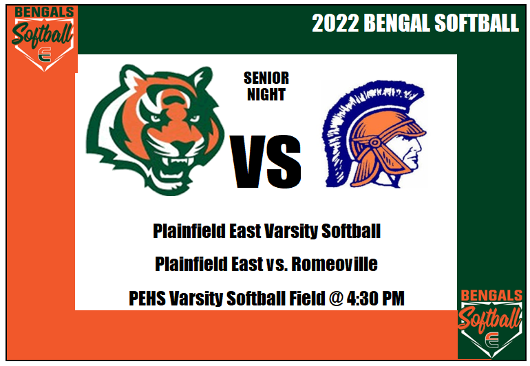 Bengalsoftball2's tweet photo. GAME DAY! The Varsity Bengals have their final SPC game of the season, hosting Romeoville at 4:30! Today we will also celebrate our awesome senior athletes and managers prior to the game. Please come out to the field to help us honor their contributions and dedication to the game https://t.co/s1yCffxb6X