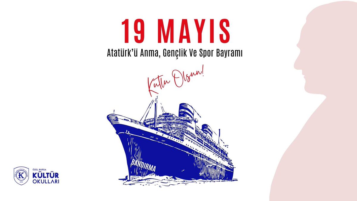 Bağımsızlık ve hürriyet meşalesinin yakıldığı tarih olan #19Mayıs1919' un 103. yıldönümünde, ülkemizin aydınlık yarınları olan gençlerimizin bayramını kutlarken, başta Gazi Mustafa Kemal Atatürk olmak üzere tüm kahraman silah arkadaşlarını saygı ve minnetle anıyoruz.