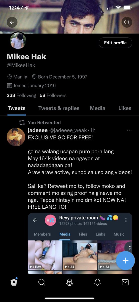 assminenow's tweet photo. @jadeeee_weak pajoin po lods ☺️ https://t.co/7okwMCvvDZ