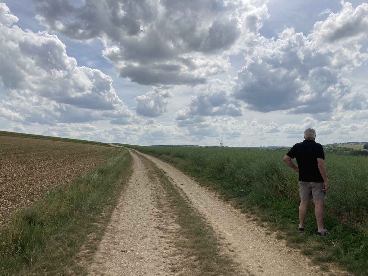 OlivierCOSTE2's tweet photo. Cet après-midi @BONNIN1402,je suis dans un chemin qui sépare deux cultures pour l’#Huile,l’une avec du #Colza et l’autre en #Tournesol 🌻.
Je n’avais pas nos Demoiselles 👩comme #ADDITIONProtect et plus de #BALISTO dans ma voiture 🚗.
Mais seulement avec moi,notre #Agriculture👨🌾. https://t.co/ydugv89XWi