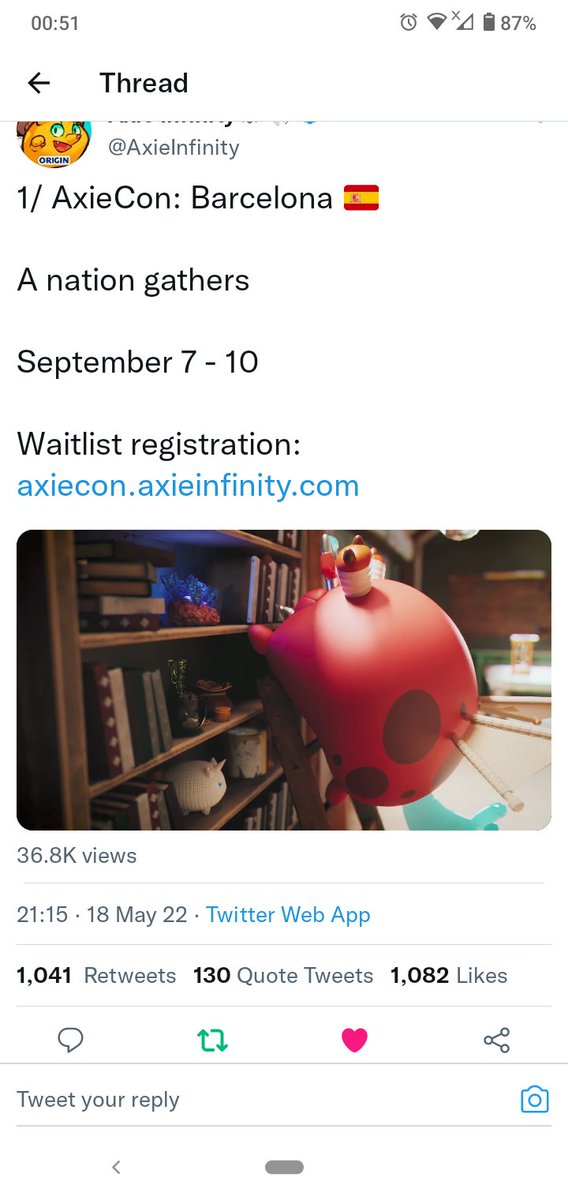 munchroomy's tweet photo. @Jihoz_Axie #AXIECON https://t.co/MZh7u5URp1