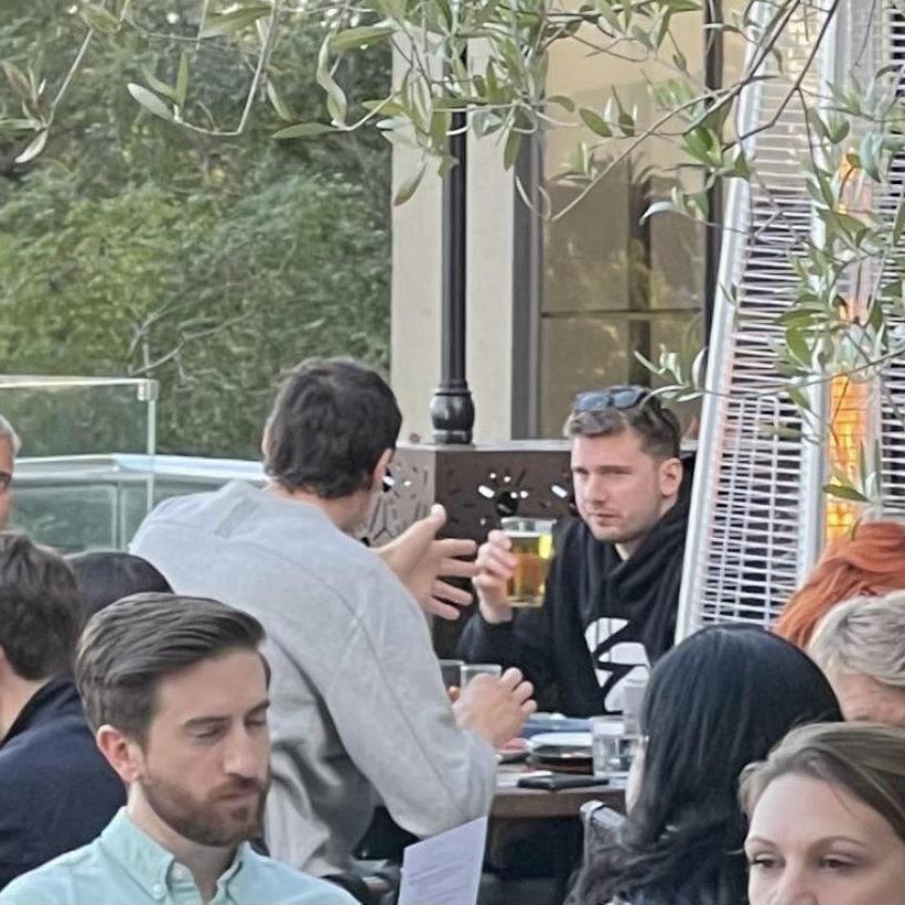 Mavs_FFL's tweet image. This man will drop 40/20/15 and then grab a brew with Boban 🐐🍻

#MFFL