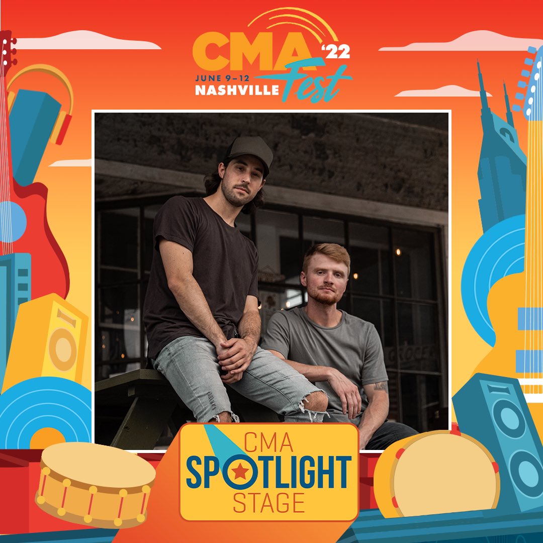 It’s always a bucket list moment being able to play #CMAfest! Y’all be sure to catch us at the #SpotlightStage on Sunday, June 12th at 2:30pm 👏🏼 Get your tickets here cmafest.com