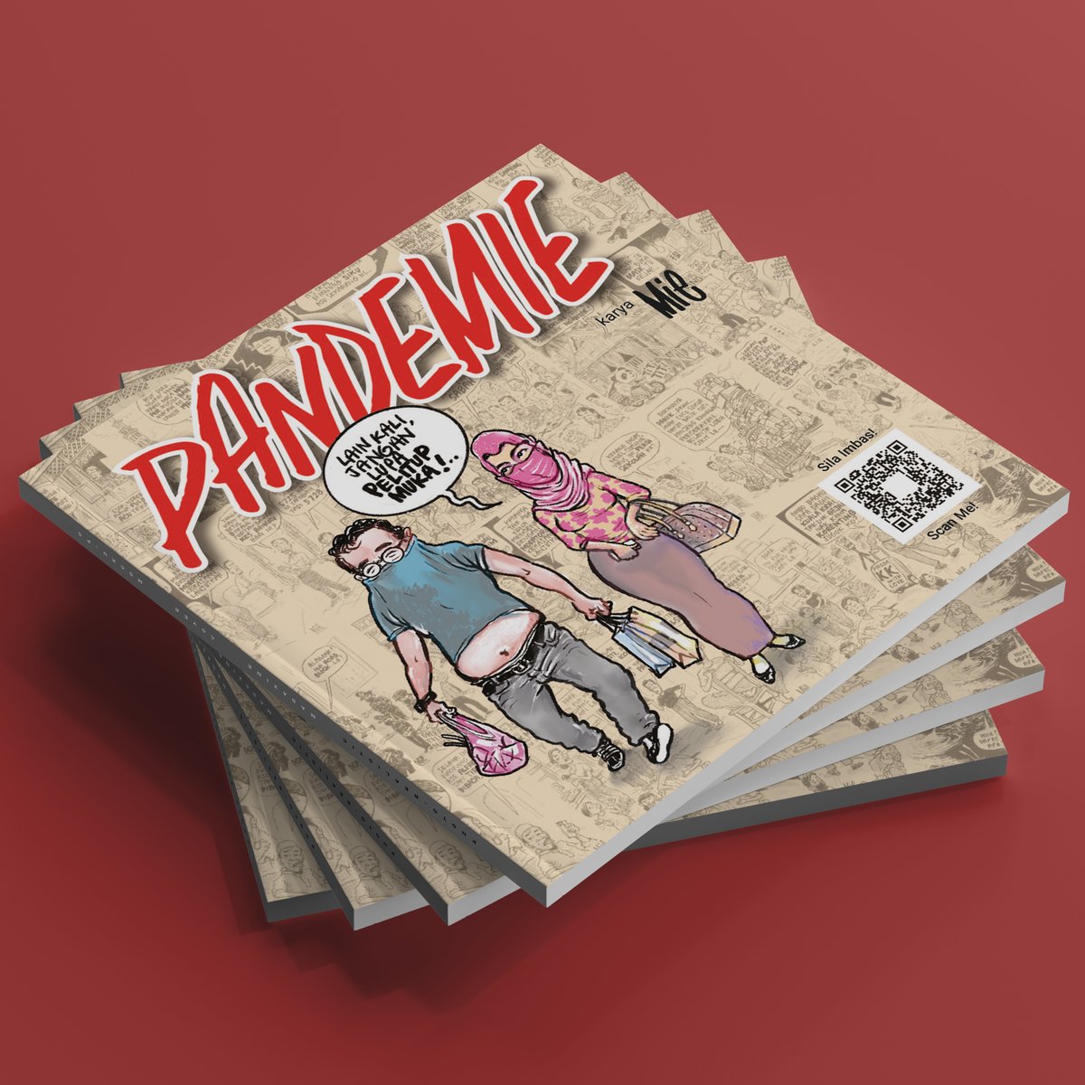 Comic book on blockchain?

So its here! Come and get the first 100 limited signed copy (with extra gifts!) of the first edition of Pandemie by <a href="/imbauanbymie/">KartunisMieNFT</a> together with a proof of ownership on the blockchain, utilising <a href="/pentas_io/">Pentas | NFT Marketplace</a> BEP1155.

NFT + Book 😁

app.pentas.io/assets/0xCCf66…