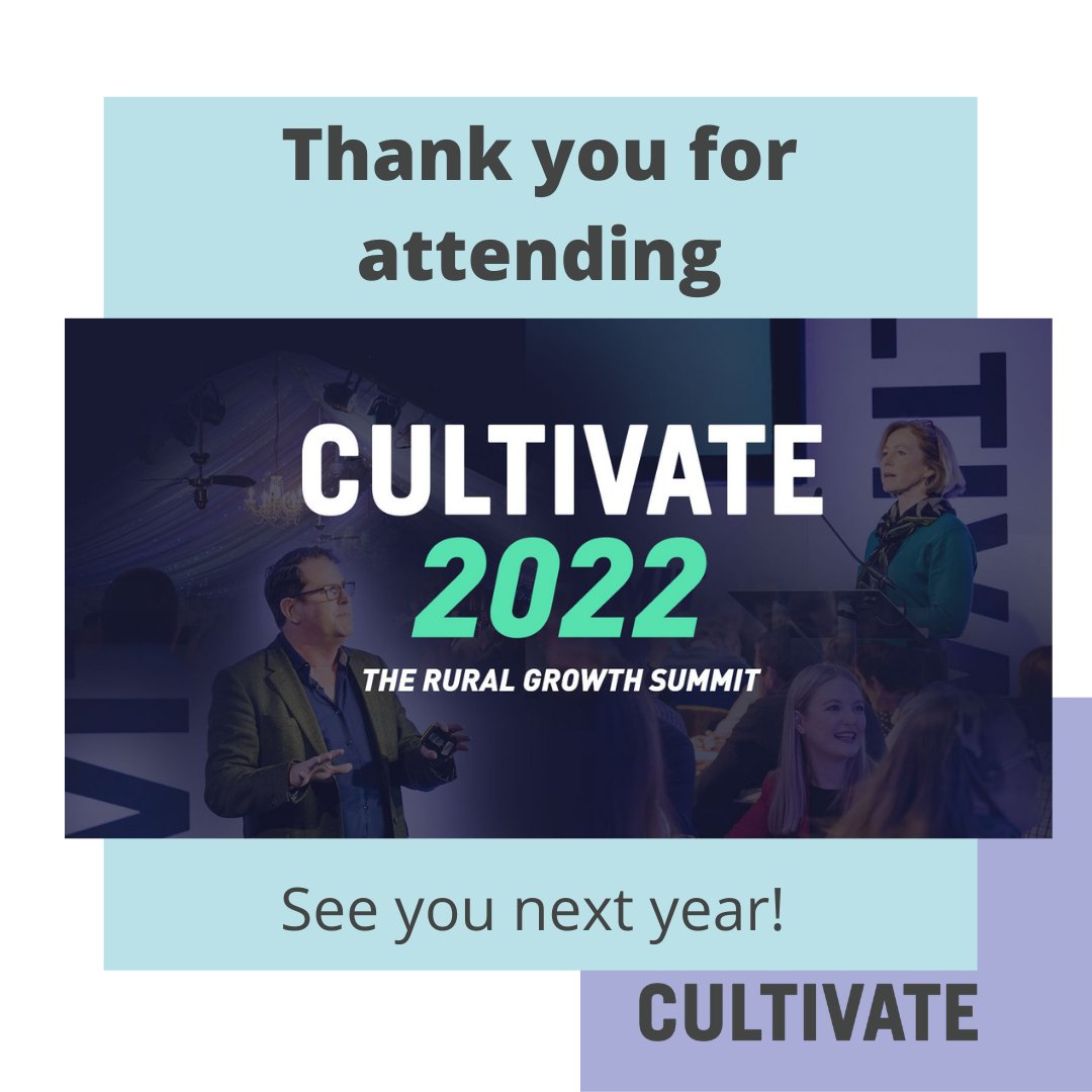 And that's a wrap! Thank you very much to everyone who attended #Cultivate2022 it was amazing to see so many people attend this year! Also a big thank you to all of our partners who were involved in the event - @Coop @FarmersGuardian @NatWest @LelyCenterMidlands