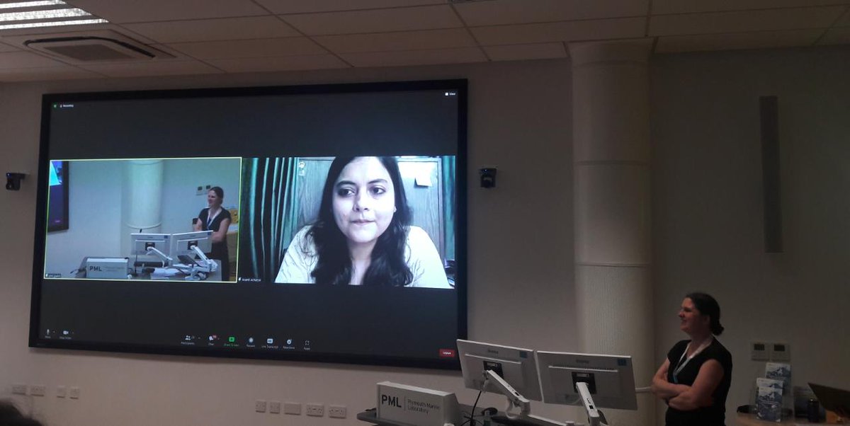 RebelAcharya's tweet photo. Can't keep calm! Presented my work on carbonate chemistry and CO2 fluxes from the Indian Sundarbans estuaries at the 8th int'l symposium on air-sea exchange at the Plymouth Marine Lab, UK. Learnt so much! #GTWS2022 https://t.co/WpqxExgjuo