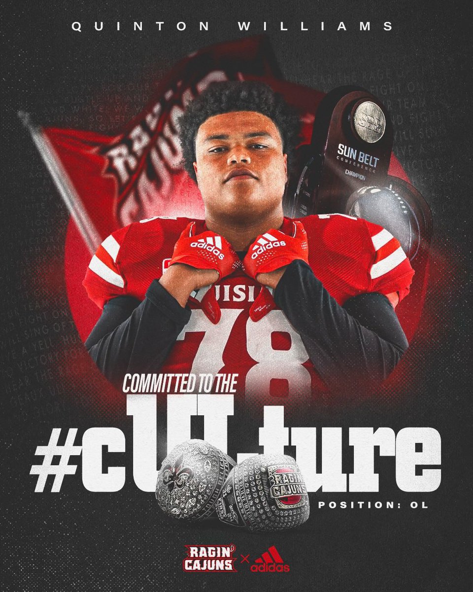 Quinton Williams 6'4" OT/OG 305 3.3 GPA tweet media
