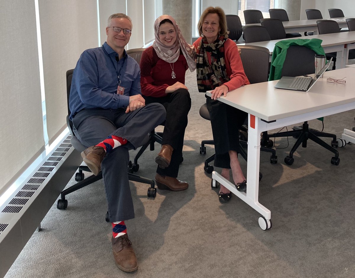 brianear's tweet photo. Congratulations to Lamiaa Abdelrehim on passing her written and oral comprehensive exams today! On to the dissertation! @uofcincy @UC_Global https://t.co/HAB5oFoKvR