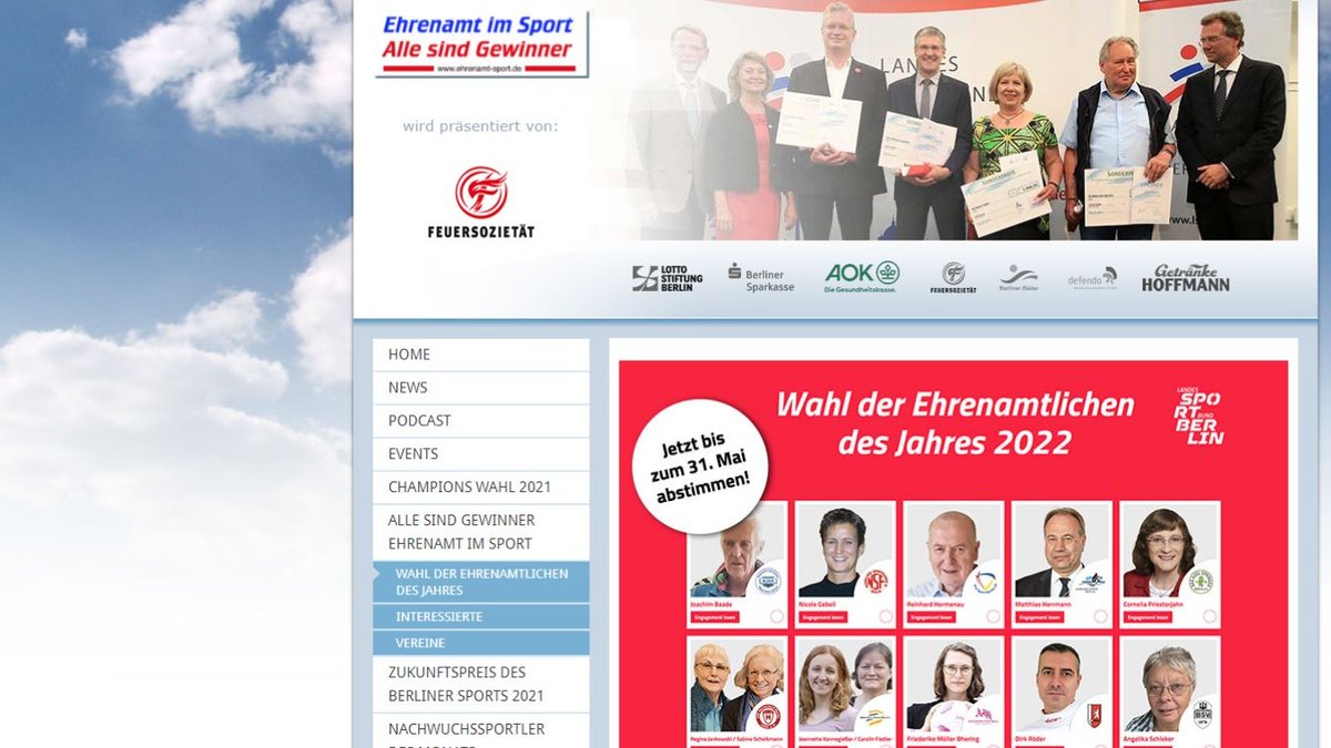 Vor 3 J. wurde ich vom @LSBBerlin &amp; #Feuersozietät als "Ehrenamtlicher des Jahres" mit einem Sonderpreis ausgezeichnet 🙏🏼

Bis zum 31.5.2022 gilt es eine/n Nachfolger/in zu wählen: berlin-sport.de/alle-sind-gewi… - mein 🔥Tipp: Dirk Röder! 

Um für mehr #InklusionDurchSport zu fechten!