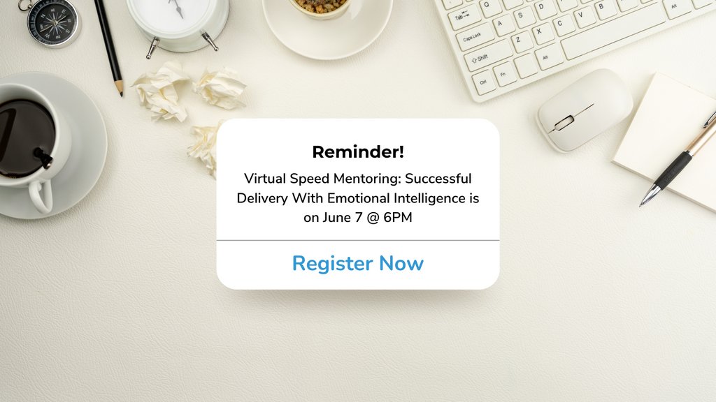 Our next Virtual Speed Mentoring event is just around the corner! Don't wait and register today to secure a mentee spot. Click here: bit.ly/3KTApTJ