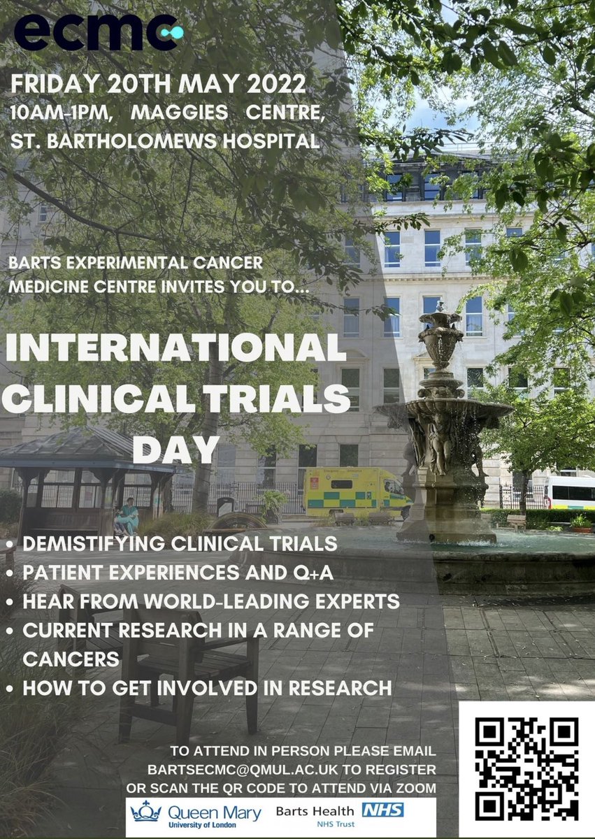 Barts Experimental Cancer Medicine Centre tweet media
