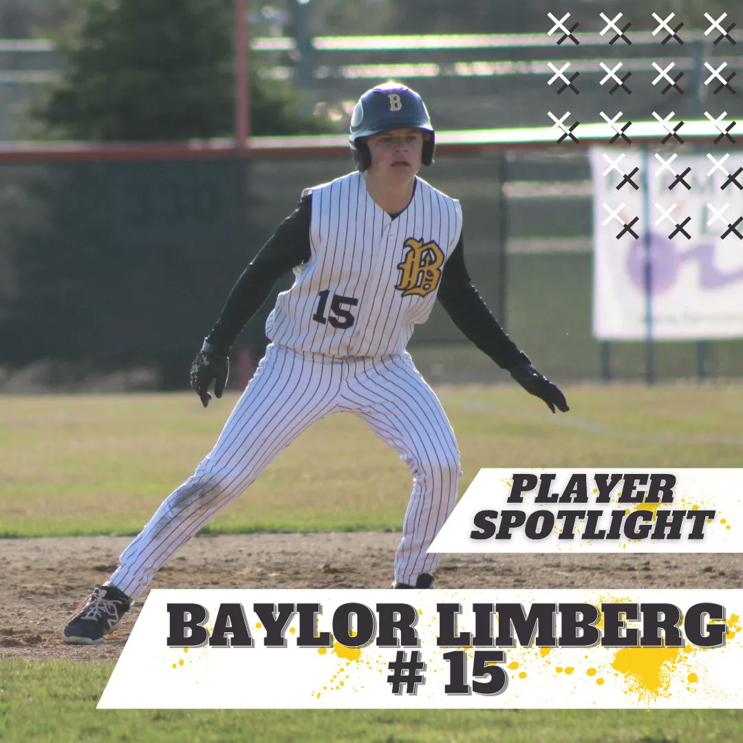 🌟SENIOR SPOTLIGHT🌟

Position: 2nd baseman
Post-graduation plan: UW Lacrosse
Walk-on song: Careless Whisper - George Michael
Favorite baseball player: Connor Quimby

Baylor wants to specifically S/O his dad because he spent countless hours working to help the program.