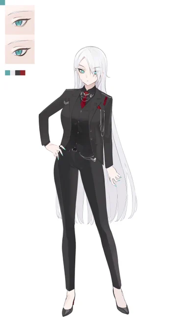 She likes to wear black💀 