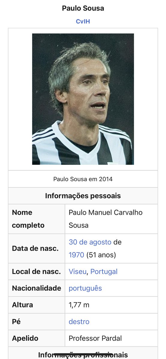 Fla_Geral's tweet photo. Até o Wikipedia já aderiu ao apelido do Português do Paraguai! 😂
#ForaPauloSousa #ForaProfessorPardal https://t.co/XhvJsDhA7f