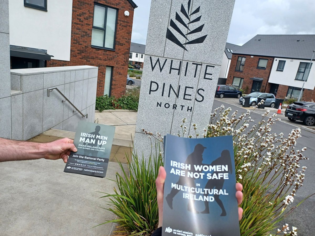 YanMacNP's tweet photo. Members of the Dublin South-West cumann were out leafletting in Rathfarnham. #AllForIreland #DubSW https://t.co/9jaYapN3kK