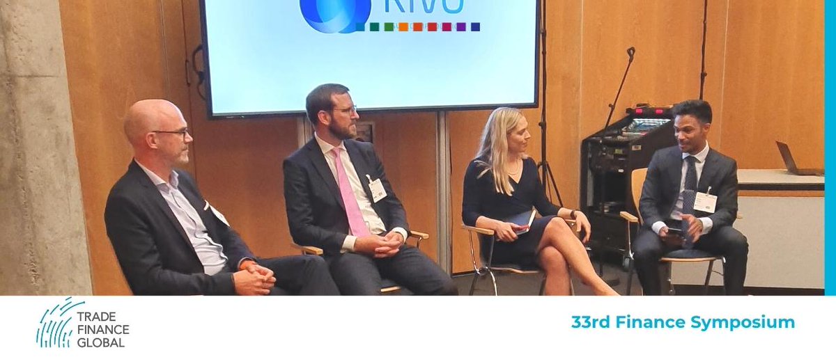 tradefinglobal's tweet photo. 🔊 The first day of the 33rd Finance Symposium by @finanzsymposium continues!
➡️ Earlier today our editor, Deepesh Patel, moderated the panel "Unlocking liquidity with collaborative trade finance".
#innovation #work #education #finance #concrete #opportunities #future #FSM22 https://t.co/Pn20mxrwS9