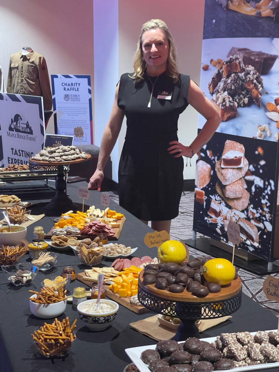 Accelerate mode activated. Ridgers Traci and Jamie enjoyed connecting with <a href="/americanbus/">American Solutions</a> associates at #asbaccelerate2022. Thank you to everyone who attended our tasting experience and visited with us to learn more about making memories by sharing the #foodgiftLOVE! 🤝