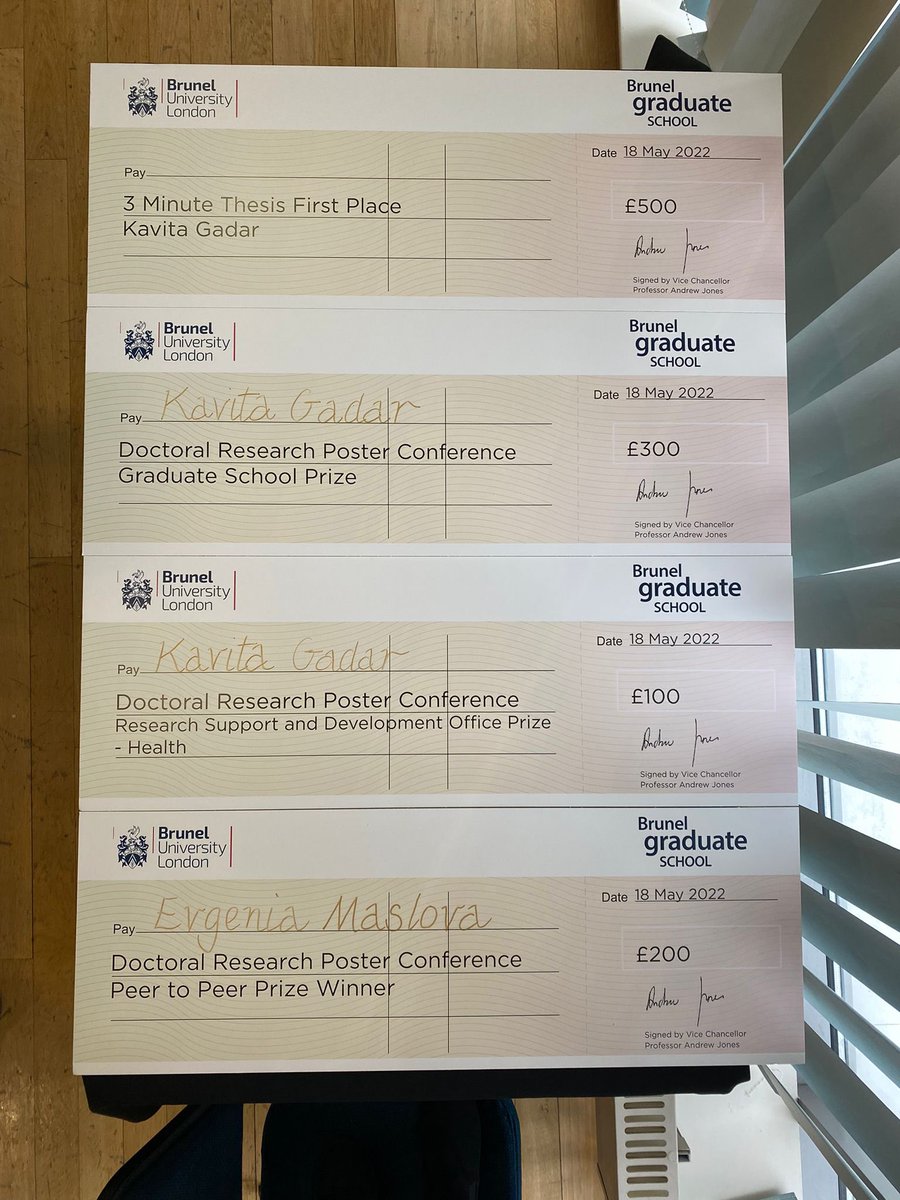 Evgenia_Maslova's tweet photo. Award-winning research from @McCarthy_Ronan lab tonight! Huge congrats to everyone participating! @KavitaGadar absolute power move! Huge congrats!
#brunel #posterconference https://t.co/KGC6UwyOAB