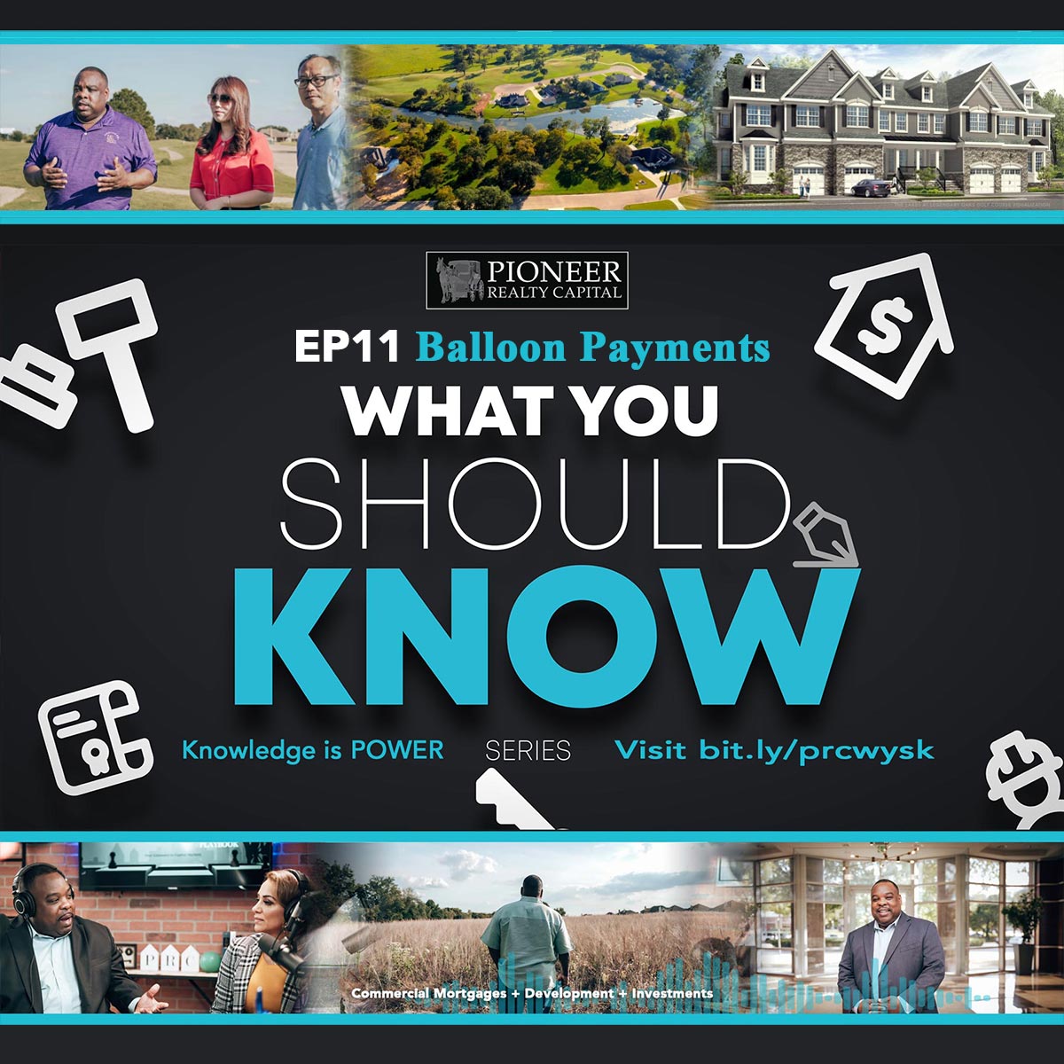 Watch it now at hubs.ly/Q01bCqhD0 Balloon Payments in Commercial Real Estate by Charles Williams Founder and CEO Pioneer Realty Capital.
Invest with an insider. Learn more at hubs.ly/Q01bCCf00 

#RealEstate #commercialrealestate #investing #invest #investing101