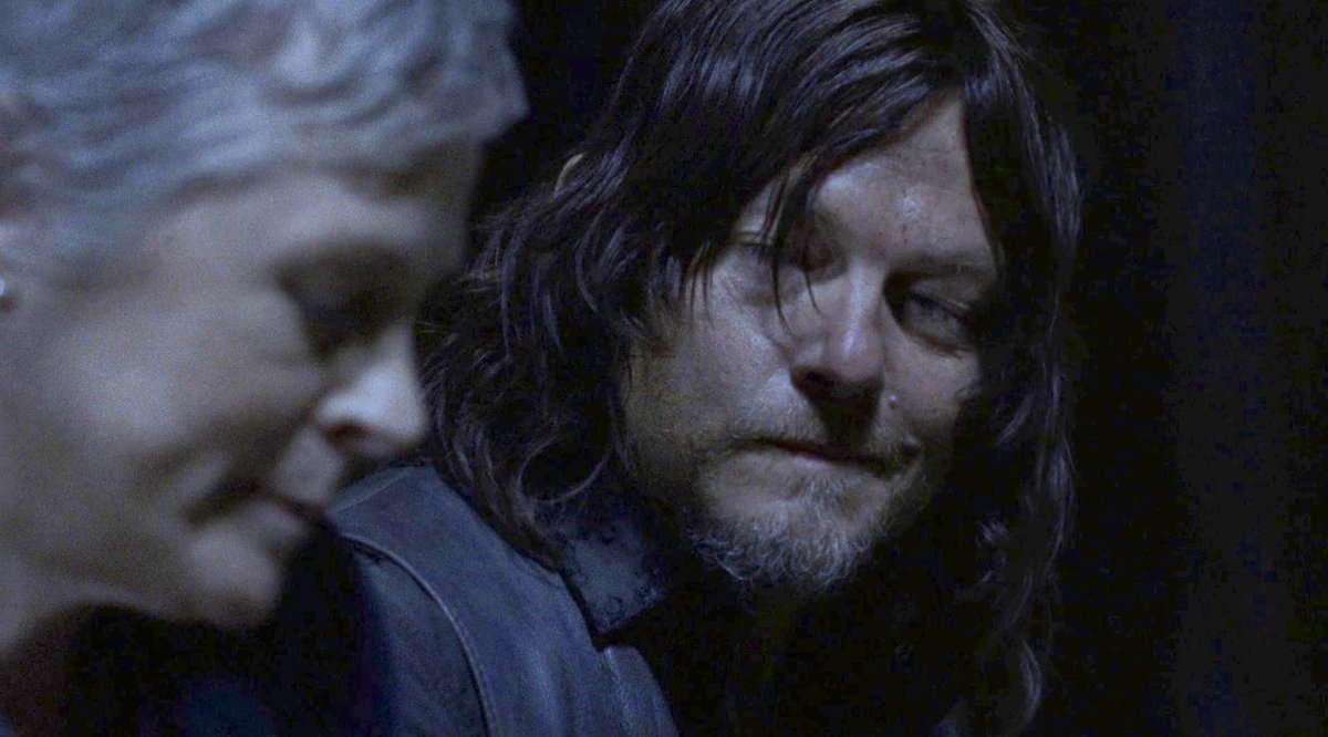 peletierxdixon's tweet photo. “If anyone deserves to be happy it's you. I don't like not seeing you, though.” #TWD https://t.co/L0VOIdbqCJ