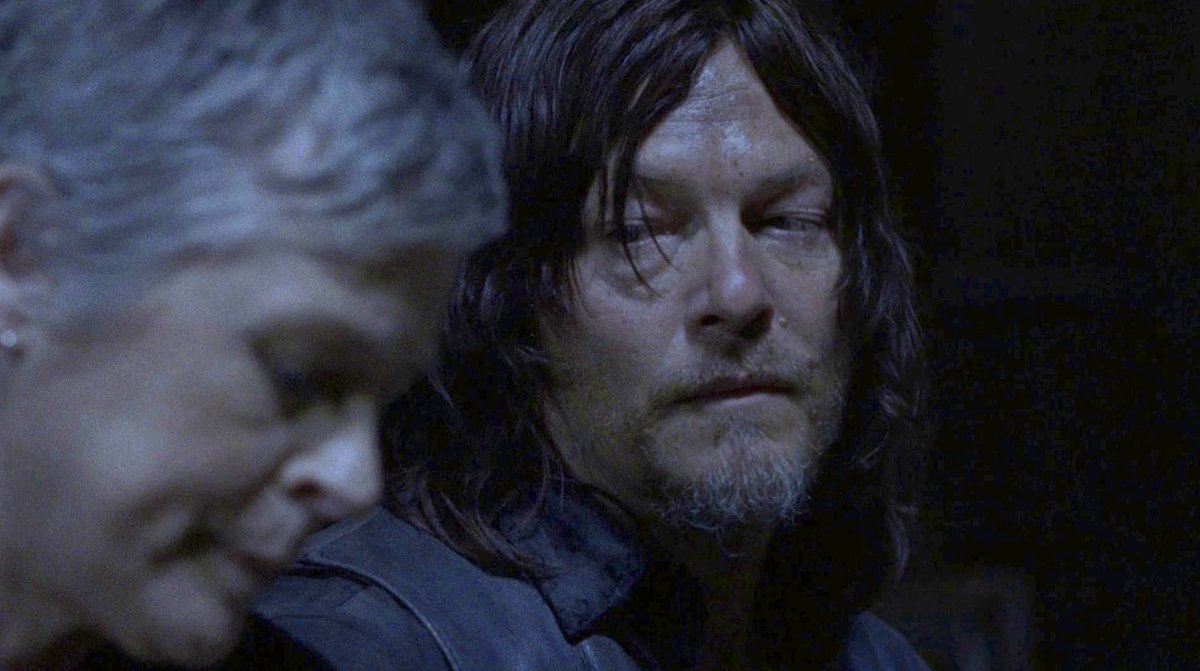 peletierxdixon's tweet photo. “If anyone deserves to be happy it's you. I don't like not seeing you, though.” #TWD https://t.co/L0VOIdbqCJ