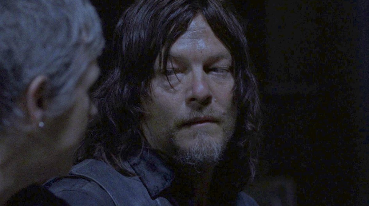 peletierxdixon's tweet photo. “If anyone deserves to be happy it's you. I don't like not seeing you, though.” #TWD https://t.co/L0VOIdbqCJ