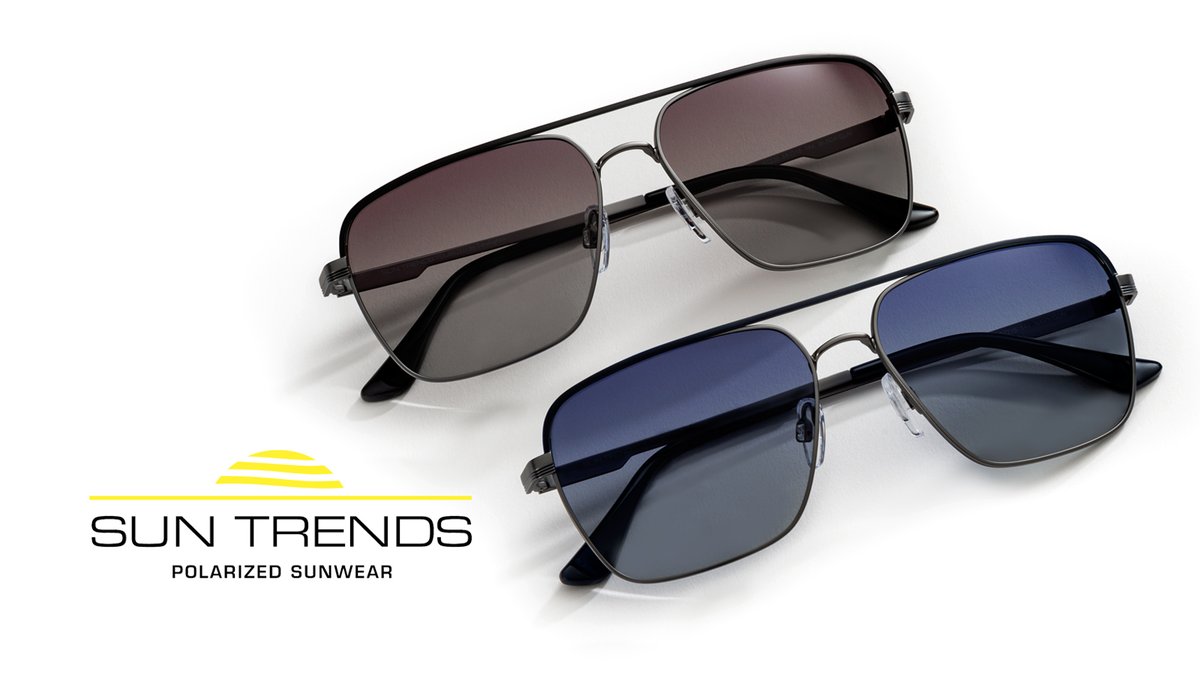 idealoptics's tweet photo. π¨ NEW STYLE ALERT π¨
#Suntrends ST230 is ready for your next spring outing. It's available in Black/Gun (top) and Navy/Gun. https://t.co/63ThiKmnI3