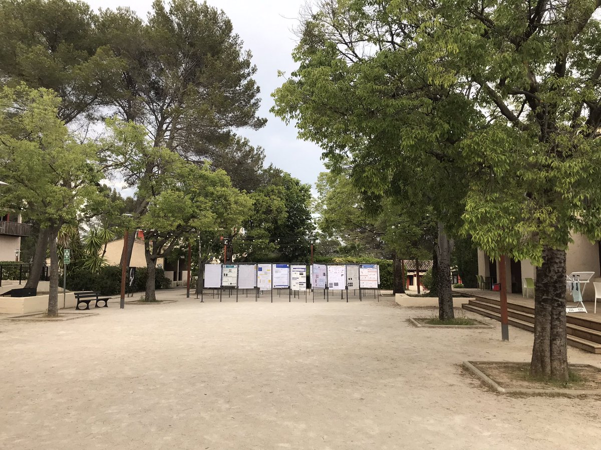 A conference in southern France 🇫🇷 has its charm. So looking forward to this nice outdoor postersession at #HFP2022