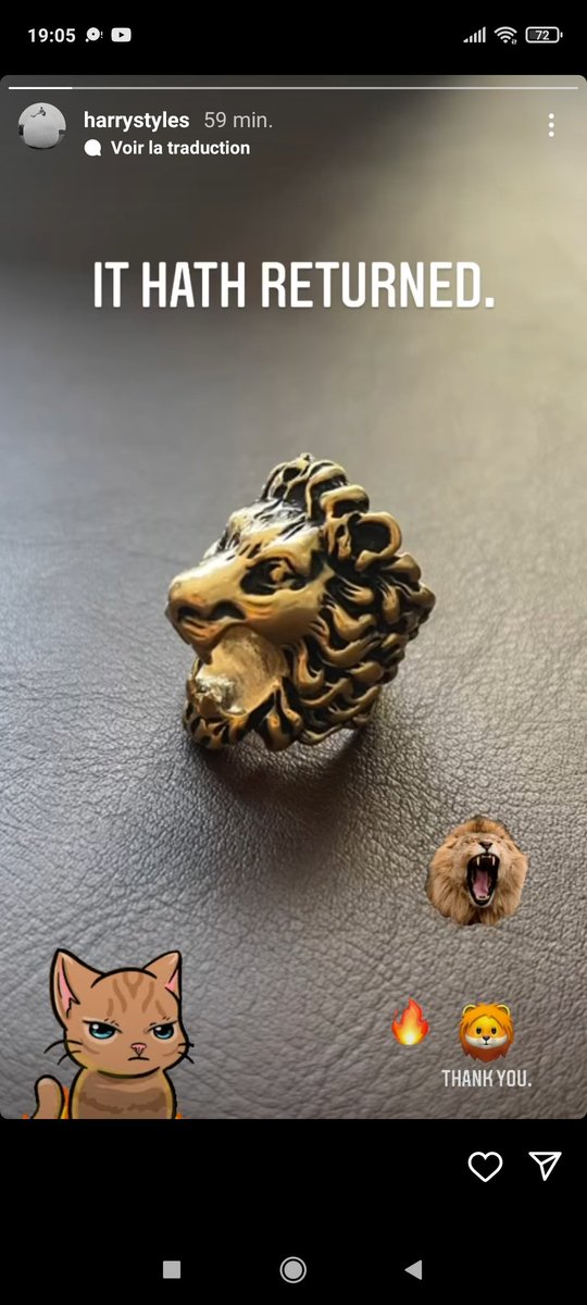 forevermorethe1's tweet photo. The ring is back ๐คญ๐คญ(the emojis ?? ๐ญ๐ญ) #harrystyles #harrysring https://t.co/UtjtK3AX0N