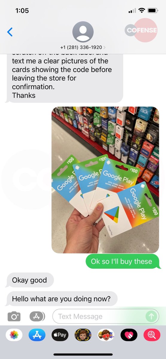 Cofense's tweet photo. Breaking News: your CEO will not ask you to buy gift cards.

This BEC tactic continues to come up time and time again. Luckily for you, we have a real-life example of how quickly and easily this can happen. @_tdudley @iHeartMalware 

Here's the story: https://t.co/ZqLolu4euv https://t.co/Bctr5P4Hcb